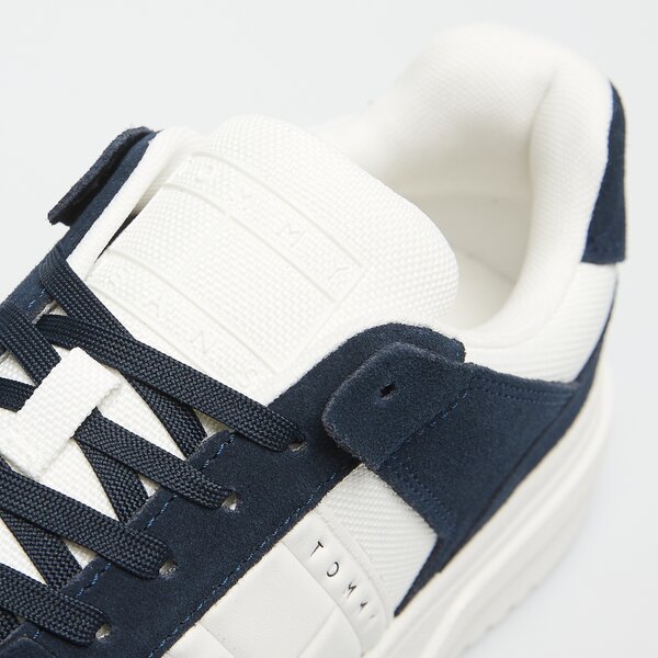 Męskie sneakersy (buty) TOMMY HILFIGER THE BROOKLYN SUEDE em0em01371c1g kolor biały