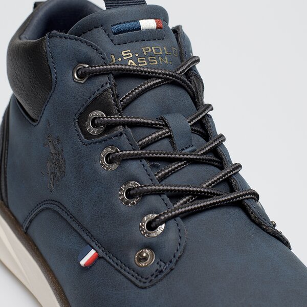 Męskie buty za kostkę U.S. POLO ASSN. YGOR004 ygor004dbl001 kolor granatowy