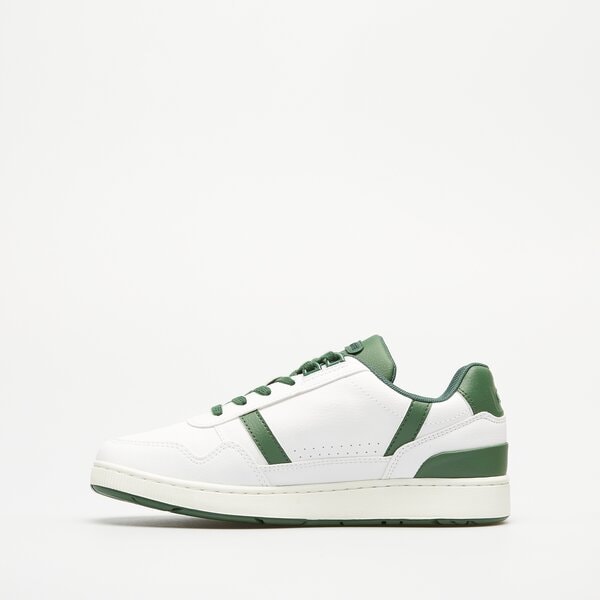 Dziecięce sneakersy (buty) LACOSTE T-CLIP 747suj00141r5 kolor biały