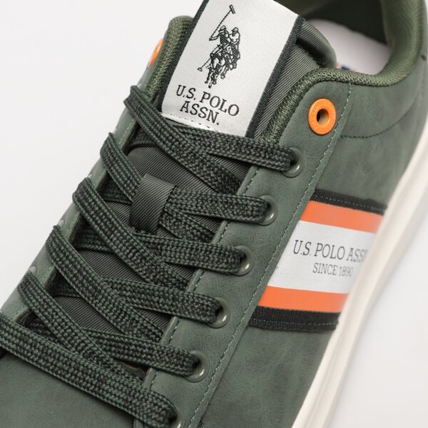 Męskie sneakersy (buty) U.S. POLO ASSN. CODY002A  cody002agre005 kolor zielony