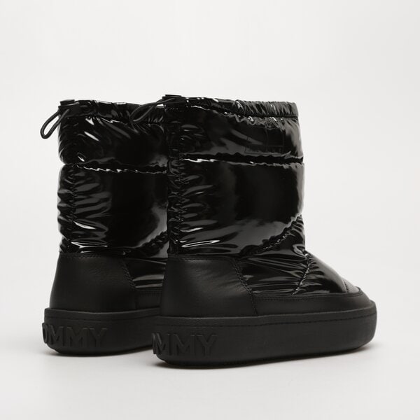 Damskie śniegowce TOMMY HILFIGER TJW WINTER BOOT en0en02252bds kolor czarny