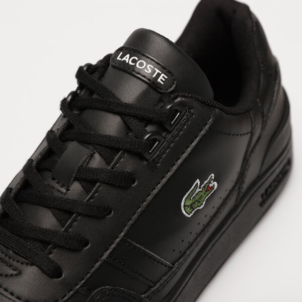 Dziecięce sneakersy (buty) LACOSTE T-CLIP 744suj000702h kolor czarny