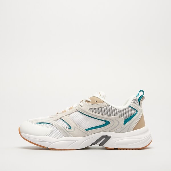 Męskie sneakersy (buty) CALVIN KLEIN RETRO TENNIS SU-MESH ym0ym0058902r kolor biały