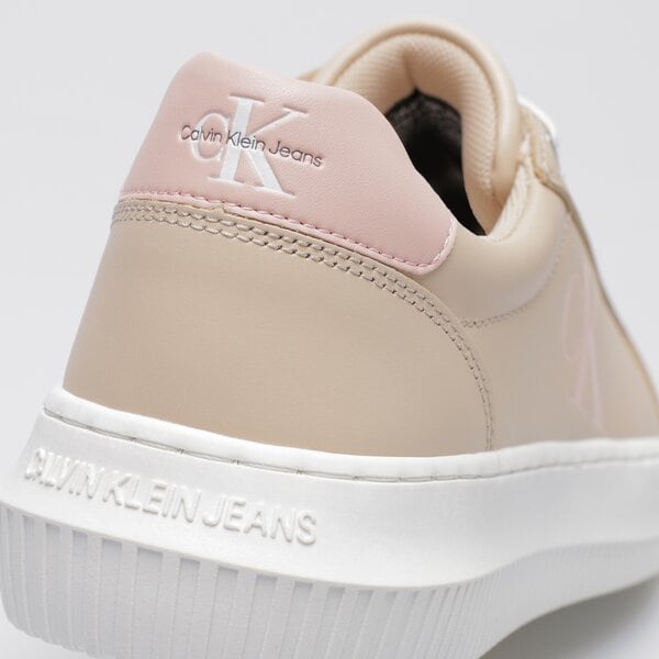 Damskie sneakersy (buty) CALVIN KLEIN CHUNKY CUPSOLE LACEUP LOW ESS yw0yw008070gd kolor różowy