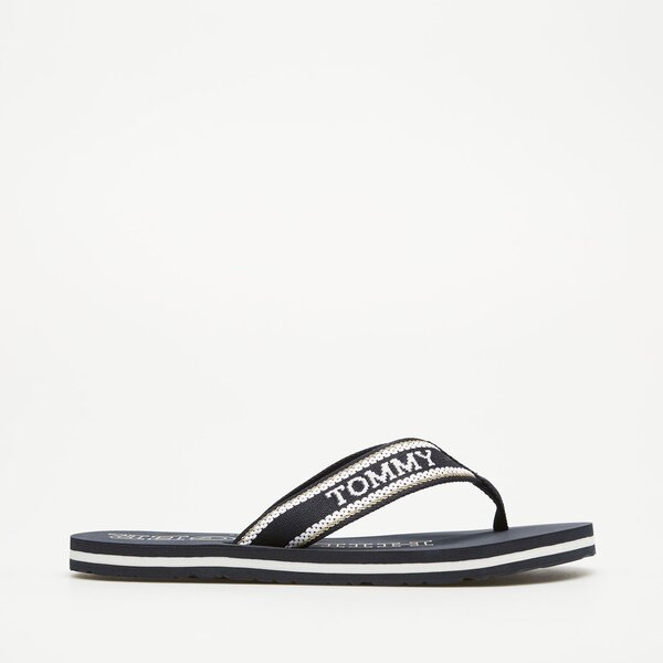 Damskie sandały TOMMY HILFIGER HILFIGER BEACH SANDAL fw0fw07905dw6 kolor czarny