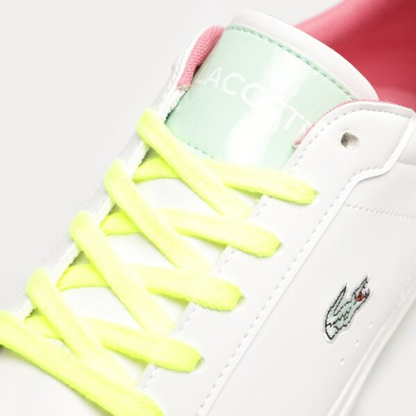 Dziecięce sneakersy (buty) LACOSTE POWERCOURT  745suj0013082 kolor biały