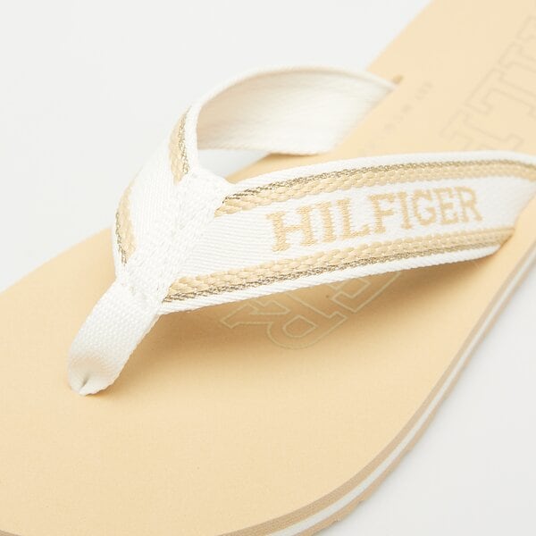 Damskie sandały TOMMY HILFIGER HILFIGER BEACH SANDAL fw0fw07905acr kolor beżowy