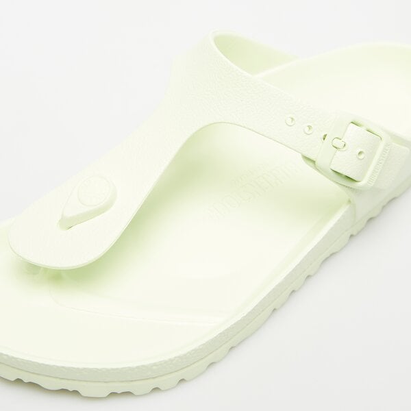 Damskie klapki BIRKENSTOCK GIZEH EVA FADED LIME 1024508 kolor limonkowy