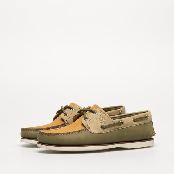 Męskie mokasyny TIMBERLAND CLASSIC BOAT 2 EYE  tb0a5x899911 kolor khaki