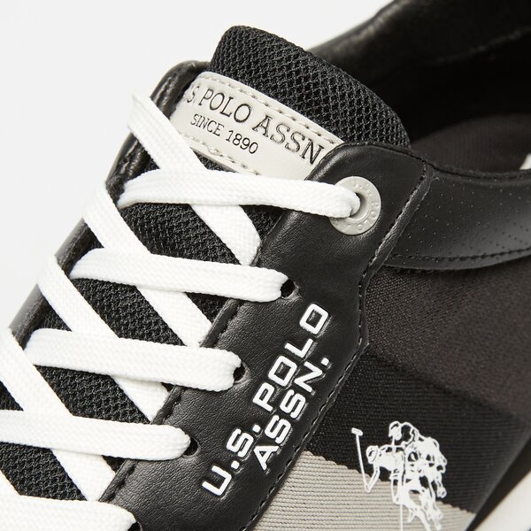 Męskie sneakersy (buty) U.S. POLO ASSN. XIRIO007 xirio007blk kolor czarny