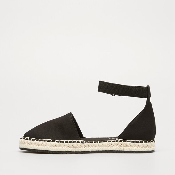 Damskie mokasyny i półbuty CALVIN KLEIN ANKLE ESPADRILLE BTW yw0yw01027beh kolor czarny