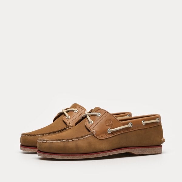 Męskie mokasyny TIMBERLAND CLASSIC BOAT 2 EYE  tb0a5qxcdq81 kolor brązowy