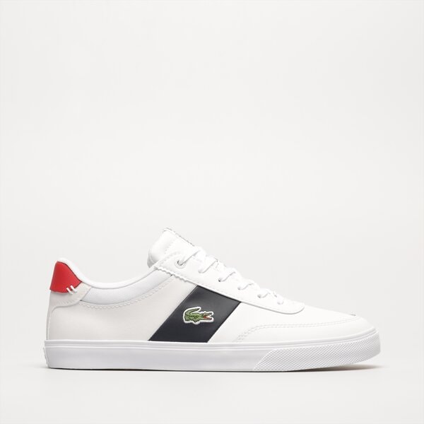 Męskie sneakersy (buty) LACOSTE COURT-MASTER PRO 123 2 SM 745sma0130407 kolor biały