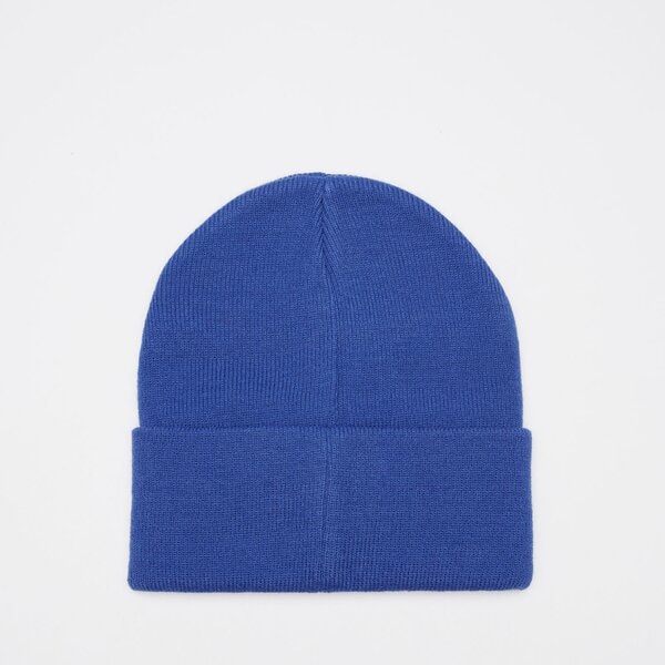 Damska czapka zimowa TIMBERLAND CZAPKA CUFFED BEANIE WITH TONAL PATCH tb0a61bxefq1 kolor niebieski