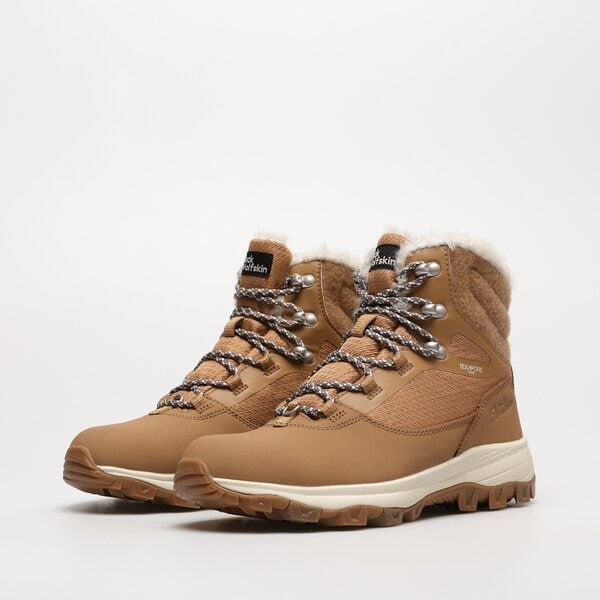 Damskie buty za kostkę JACK WOLFSKIN EVERQUEST TEXAPORE HIGH W 40535915601 kolor żółty