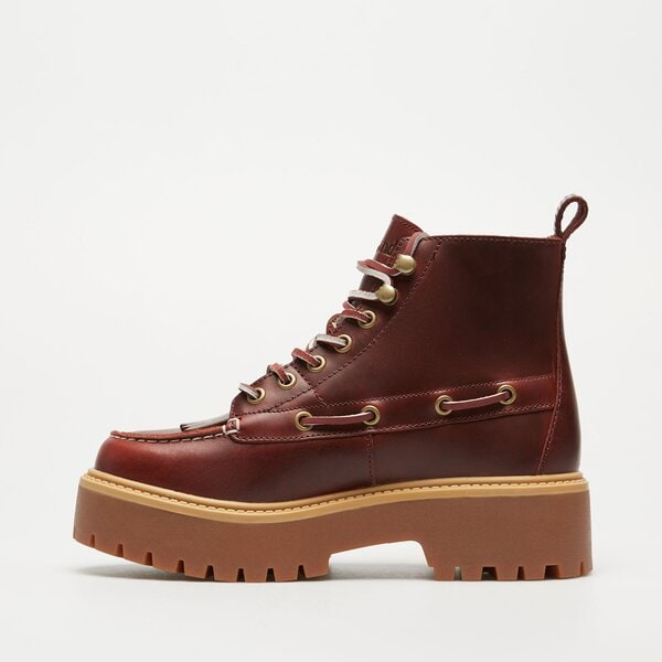 Damskie buty za kostkę TIMBERLAND STONE STREET MID tb0a27yzeiw1 kolor brązowy