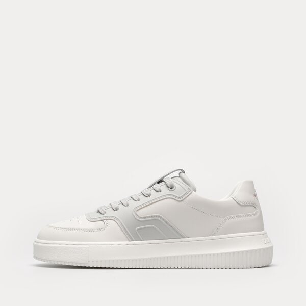 Męskie sneakersy (buty) CALVIN KLEIN CHUNKY CUPSOLE HIGH LOW FREQ ym0ym006130lg kolor biały