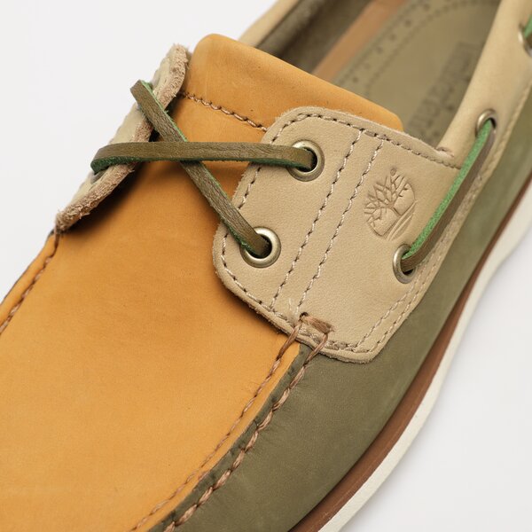 Męskie mokasyny TIMBERLAND CLASSIC BOAT 2 EYE  tb0a5x899911 kolor khaki