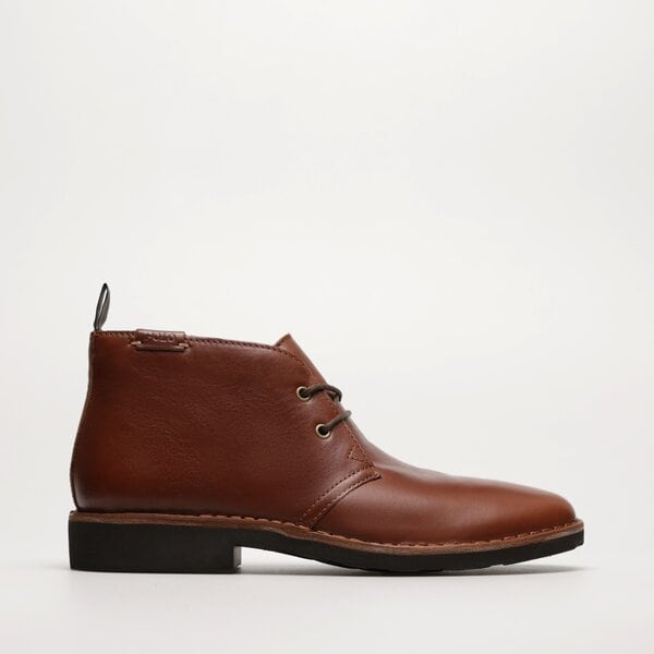 Męskie buty za kostkę POLO RL TALAN CHUKKA-BOOTS-MID CUT BOOT 812913548001 kolor brązowy