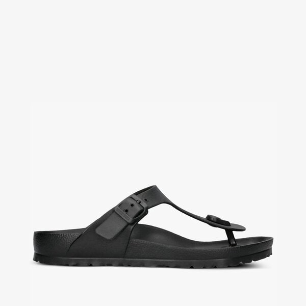 Damskie klapki BIRKENSTOCK GIZEH EVA 128201 kolor czarny