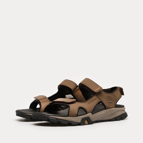 Męskie sandały TIMBERLAND LINCOLN PEAK STRAP SANDAL tb0a5t489681 kolor brązowy