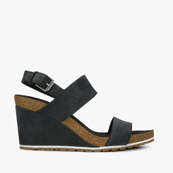 Damskie sandały TIMBERLAND CAPRI SUNSET WEDGE tb0a1msy0151 kolor czarny