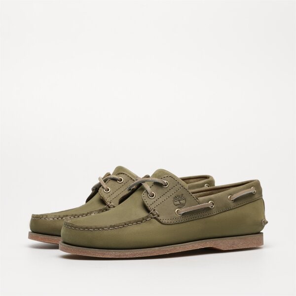 Męskie mokasyny TIMBERLAND CLASSIC BOAT 2 EYE  tb0a5qmza581 kolor zielony