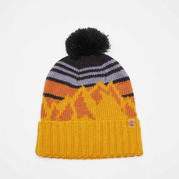 Damska czapka zimowa TIMBERLAND CZAPKA MOUNTAIN JACQUARD HAT tb0a5zwjefm1 kolor multicolor