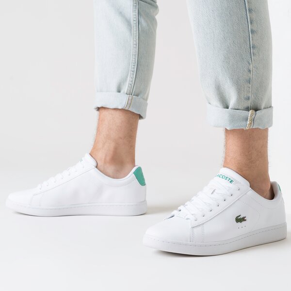 Męskie sneakersy (buty) LACOSTE CARNABY EVO 0722 1 SMA 743sma0018082 kolor biały