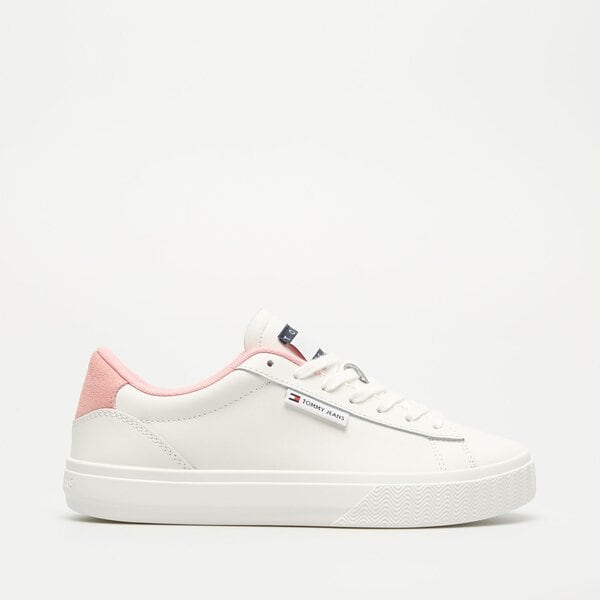 Damskie sneakersy (buty) TOMMY HILFIGER TJW CUPSOLE SNEAKER ESS en0en02508tic kolor biały