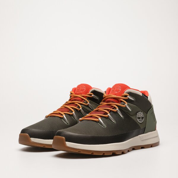 Męskie buty outdoor (trekkingowe) TIMBERLAND SPRINT TREKKER MID FAB WP tb0a61kr9911 kolor zielony