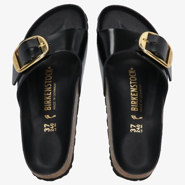 Damskie klapki BIRKENSTOCK MADRID BIG BUCKLE 1022650 kolor czarny