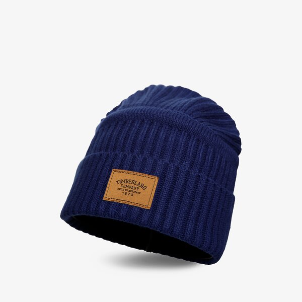 Damska czapka zimowa TIMBERLAND CZAPKA RIBBED BEANIE (EU) tb0a1egwcy51 kolor granatowy