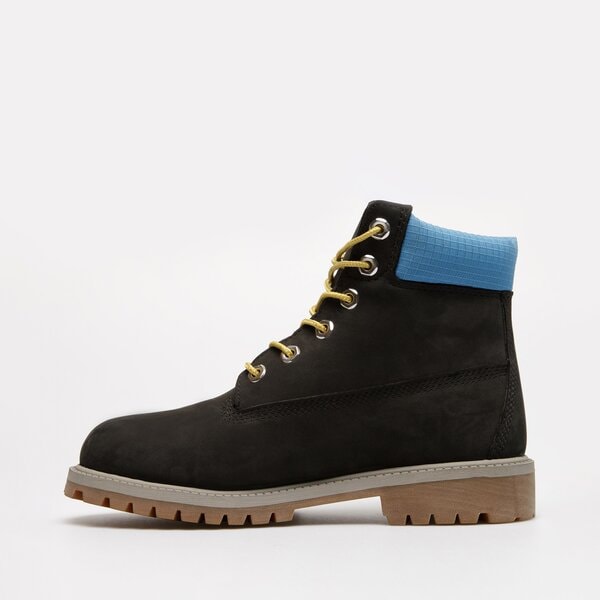 Dziecięce trapery TIMBERLAND 6 IN PREMIUM WP BOOT tb0a5tgw0011 kolor czarny