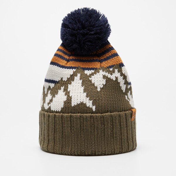 Damska czapka zimowa TIMBERLAND CZAPKA MOUNTAIN JACQUARD HAT tb0a5zwja581 kolor multicolor