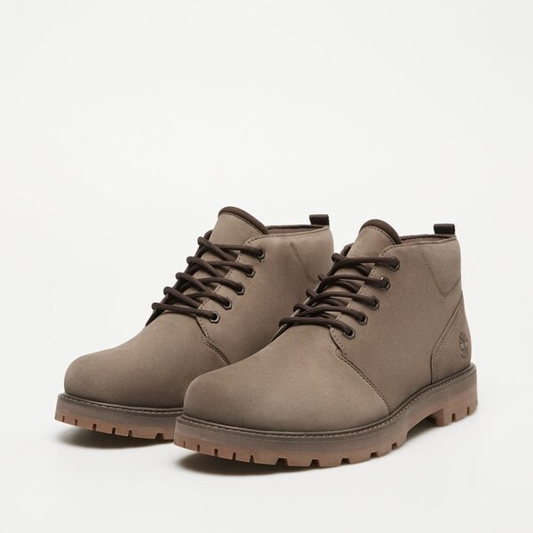 Męskie buty za kostkę TIMBERLAND HUDSON ROAD MID tb0a69twem51 kolor brązowy