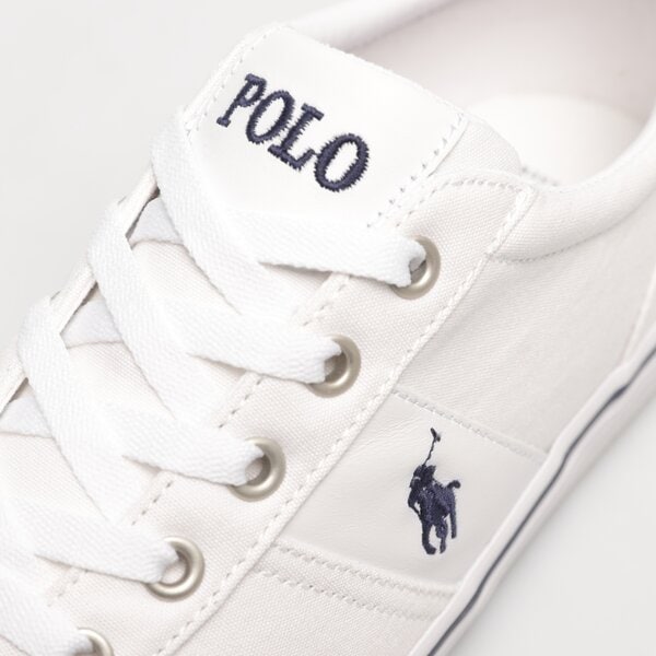 Męskie trampki POLO RL HANFORD SNEAKERS LOW TOP LACE  816845093001 kolor biały