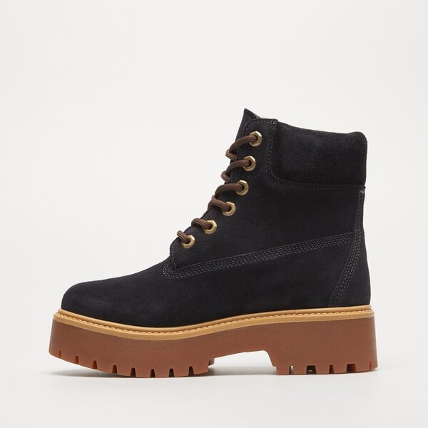 Damskie botki / sztyblety TIMBERLAND STONE STREET tb0a62pvep31 kolor granatowy