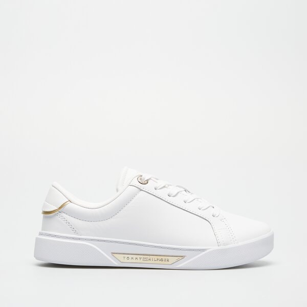 Damskie sneakersy (buty) TOMMY HILFIGER CHIC HW COURT SNEAKER fw0fw07813ybs kolor biały