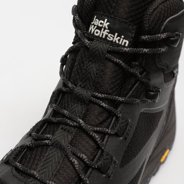 Męskie buty outdoor (trekkingowe) JACK WOLFSKIN TERRAVENTURE TEXAPORE MID M 40515216000 kolor czarny