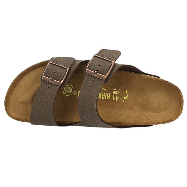 Męskie klapki BIRKENSTOCK ARIZONA  151183# kolor brązowy