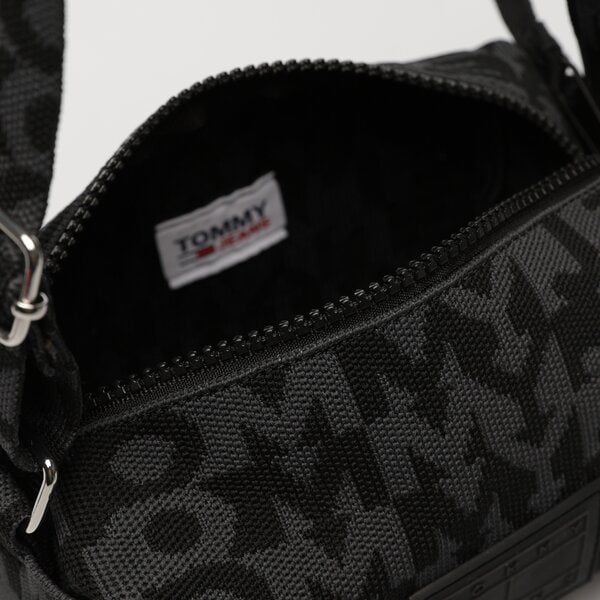 Damska torebka TOMMY HILFIGER TOREBKA TJW LOGOMANIA CROSS aw0aw145510gj kolor czarny