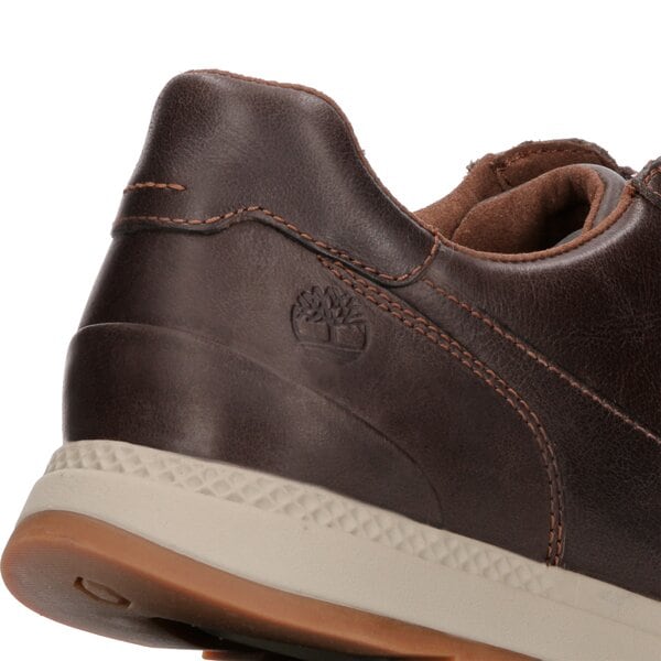 Męskie sneakersy (buty) TIMBERLAND MADAKET LEATHER SNEAKER tb0a1ysu9311 kolor brązowy