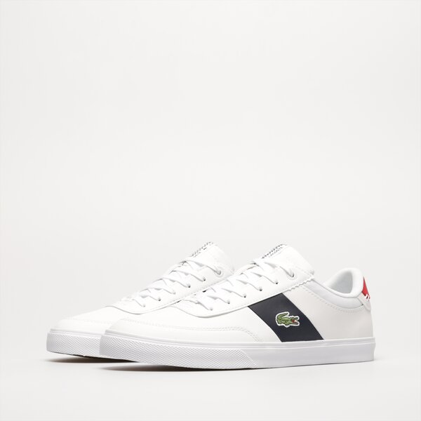 Męskie sneakersy (buty) LACOSTE COURT-MASTER PRO 123 2 SM 745sma0130407 kolor biały