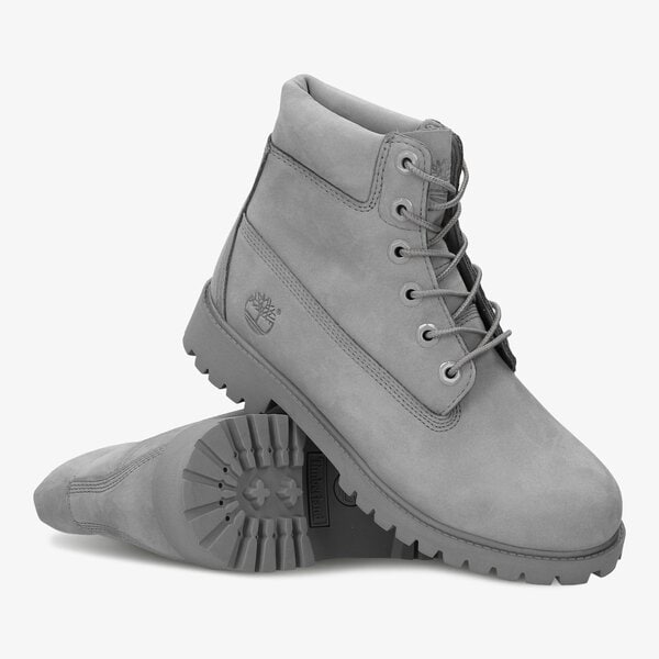 Dziecięce trapery TIMBERLAND 6 IN PREMIUM WP BOOT tb0a172f0651 kolor szary