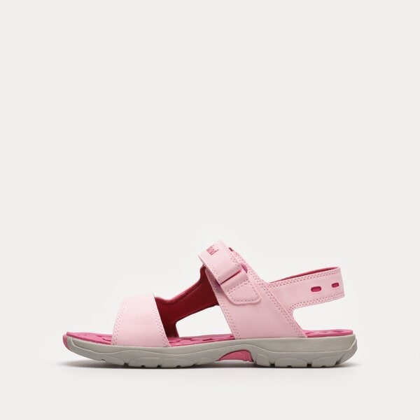 Dziecięce sandały / klapki TIMBERLAND MOSS JUMP 2 STRAP SANDAL JUNIOR tb0a2apdx821 kolor różowy