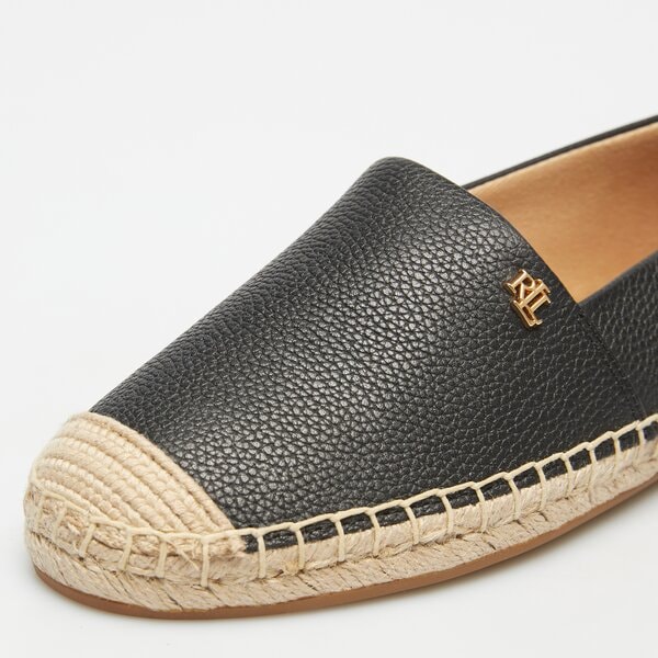 Damskie espadryle LAUREN RALPH LAUREN CAMERYN IV-ESPADRILLES 802905304001 kolor czarny