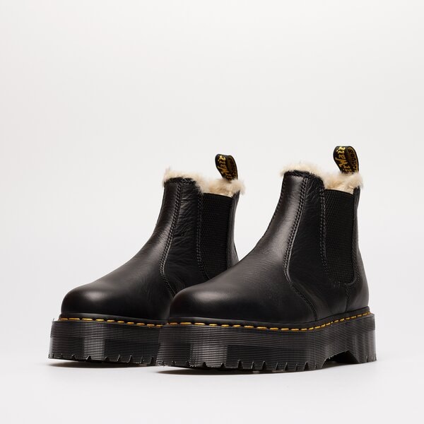 Damskie botki / sztyblety DR.MARTENS 2976 II QUAD FL  25635001 kolor czarny