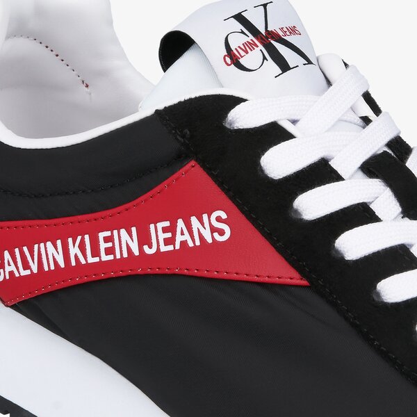 Męskie sneakersy (buty) CALVIN KLEIN JERROD s0615002 kolor czarny