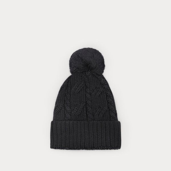 Damska czapka zimowa JACK WOLFSKIN CZAPKA POMPOM BEANIE 19050921010 kolor fioletowy